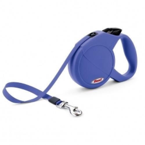 Guinzaglio per cane Flexi blu tg S