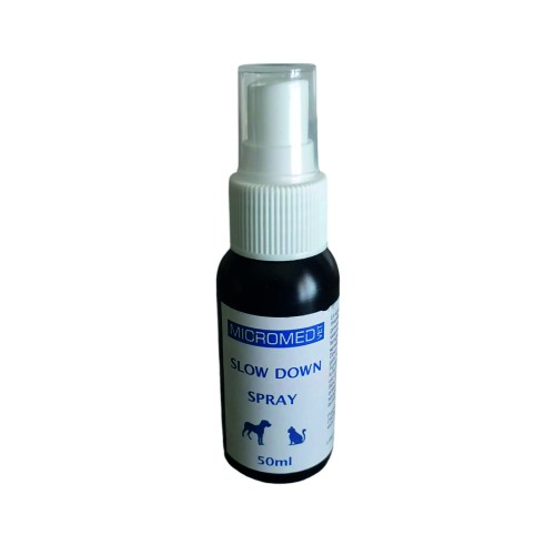 Spray calmante per cani e gatti Micromed Slow Down Tranquillante naturale