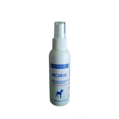 Cicatrizzante Naturale Micuras Spray per cani  gatti con di argento colloidale